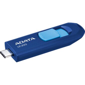  USB-флешка A-DATA UC300 (ACHO-UC300-128GRNB/BU) 128GB, Type-C 