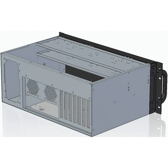  Корпус Procase 4U350-08 4U, 8HDD, черный, без блока питания PS/2 ATX, глубина 350мм, MB SSI CEB 12"x10,5" 