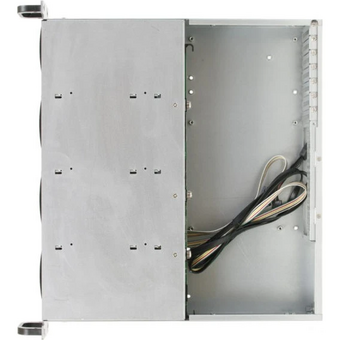  Корпус Procase ES204XS-SATA3-B-0 2U Rack (4 SATA III/SAS 12Gbit hotswap HDD), черный, без блока питания, глубина 400мм, MB 12"x13" 