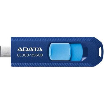  USB-флешка A-DATA UC300 (ACHO-UC300-256GRNB/BU) 256GB, Type-C 