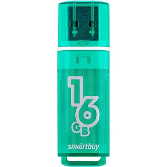  USB-флешка Smartbuy 016GB Glossy Green Snake Edition (SB16GBGSGSN) 