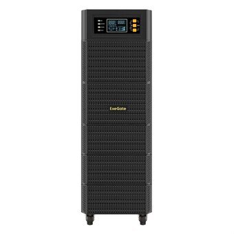  ИБП Exegate PowerExpert TL-575-6kVA.192V.LCD.AVR.T.USB.RS232.SNMP EX296951RUS 6000VA/6000W, On-Line, PF=1, LCD, клеммы, RS232, USB 