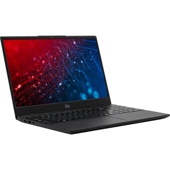  Ноутбук IRU Tactio 15ALG (2044618) Core i5 1235U 8Gb SSD256Gb Intel Iris Xe graphics 15.6" IPS FHD Windows 11 Pro black WiFi BT Cam 
