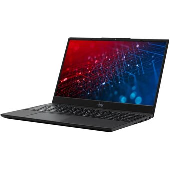  Ноутбук IRU Tactio 15ALG (2044618) Core i5 1235U 8Gb SSD256Gb Intel Iris Xe graphics 15.6" IPS FHD Windows 11 Pro black WiFi BT Cam 