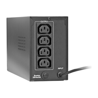  ИБП Exegate Power Back BNB-450.LED.AVR.4C13 EP285546RUS 450VA/240W, LED, AVR, 4*C13, металлический корпус, Black 
