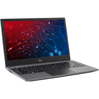  Ноутбук IRU Tactio 14RLH (2084802) Ryzen 5 7430U 8Gb SSD512Gb AMD Radeon Graphics 14" IPS FHD (1920x1080) FreeDOS grey WiFi BT Cam 4000mAh 