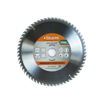  Диск пильный по дереву Sturm! 9020-255-32-60T d-255мм dпосад-32мм циркулярные пилы 