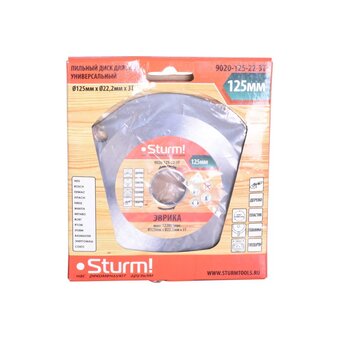  Пильный диск Sturm! 9020-125-22-3T 