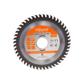  Пильный диск Sturm! 9020-115-22-48T 