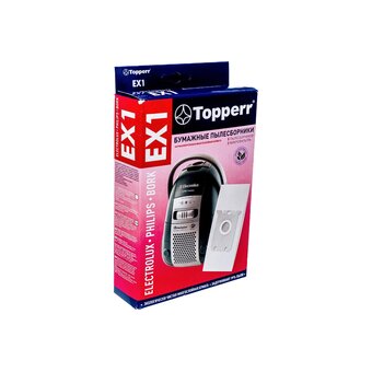  Фильтр д/пылесоса Topperr EX 1 1010 Electrolux Clario, Excellio, Oxygen 5шт 