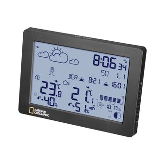  Метеостанция Bresser National Geographic BaroTemp HZ 9070110 черный 