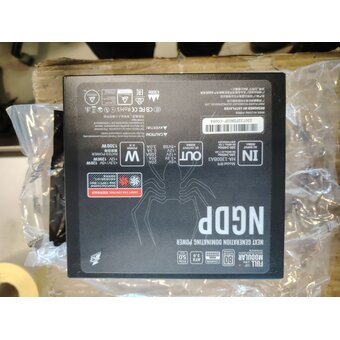  УЦ Блок питания 1STPLAYER NGDP Platinum 1300W Black (HA-1300BA3-BK)/ATX3.0, APFC, 80 Plus Platinum, (плохая упаковка, замена кабеля питания) 