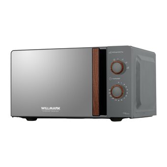  Микроволновая печь WILLMARK WMO-203MMW сер.мат./зеркал.дверц 