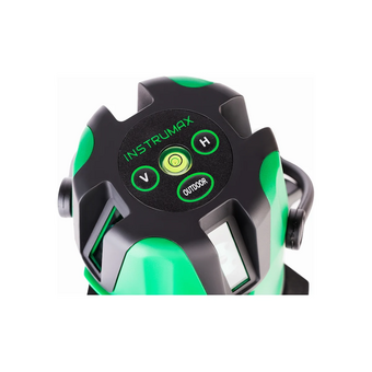 Лазерный нивелир Instrumax Constructor 4D Green (IM0140-K1) со штативом 