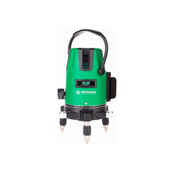  Лазерный нивелир Instrumax Constructor 4D Green (IM0140-K1) со штативом 
