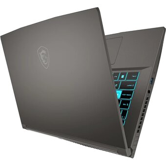  Ноутбук MSI Thin 15 B12VE-2836XRU (9S7-16R831-2836) Intel Core i7-12650H/16Gb/SSD1Tb/RTX 4050 6Gb/15.6"/IPS/FHD/144Hz/NoOS/Cosmos Gray 