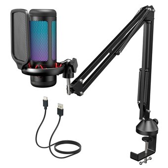  Микрофон Tonor TC310+ черный 