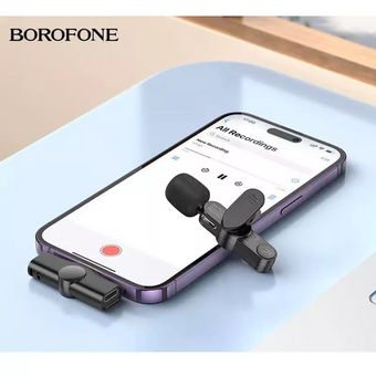  Микрофон Borofone BFK12 Type-C черный 