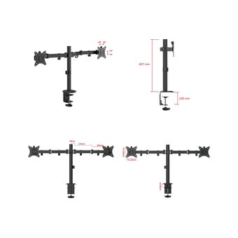  Кронштейн UniTeki FMT72 black 