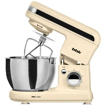  Миксер планетарный BBK KBM1401 бежевый 