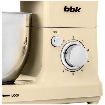  Миксер планетарный BBK KBM1401 бежевый 
