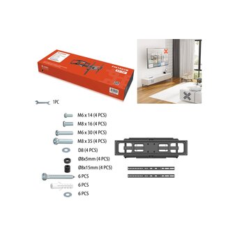  Кронштейн UniTeki FM1662B 