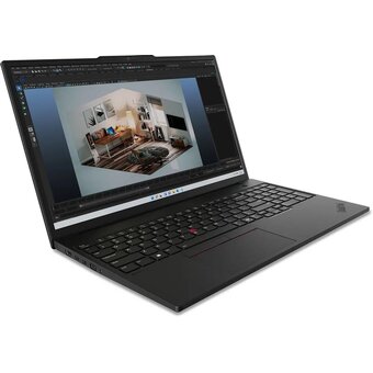  Ноутбук Lenovo ThinkPad P16s G3 (21KTS4HC00) Core Ultra 7 155H 32Gb SSD1Tb NVIDIA RTX 500 4Gb 16" IPS WUXGA (1920x1200) Windows 11 Pro black WiFi 