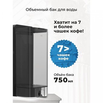  Кофемашина Stelvio NC300 черная 