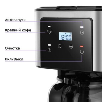  Кофеварка KITFORT КТ-7628 