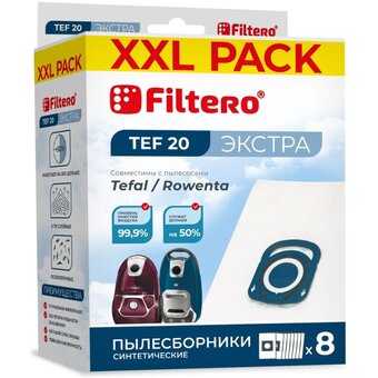  Пылесборник Filtero TEF 20 (8) XXL Pack Экстра 