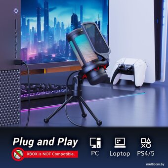  Микрофон Tonor TC310 черный 
