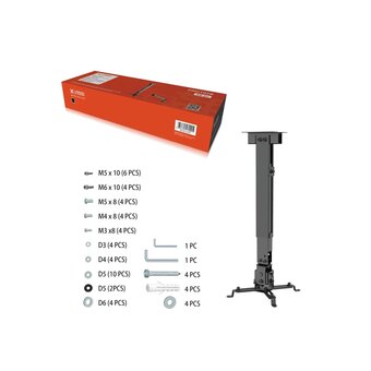  Кронштейн UniTeki PM2102B black 