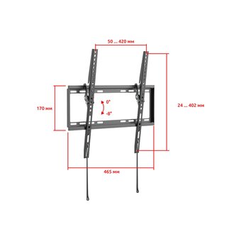 Кронштейн UniTeki TM1506 black 