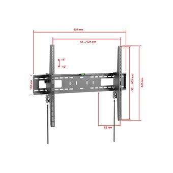 Кронштейн UniTeki TM1609 black 