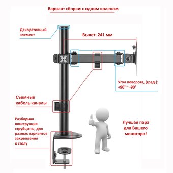  Кронштейн UniTeki FMT61 