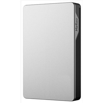  Внешний HDD Netac K338 silver-grey (NT05K338N-004T-30SL) USB 3.0 4Tb 2.5" 