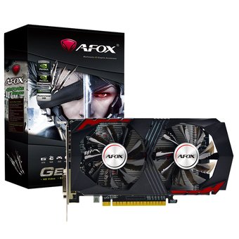  Видеокарта AFOX GTX750Ti (AF750TI-4096D5H1-V2) 4GB GDDR5 128bit DVI HDMI DP DUAL FAN RTL 
