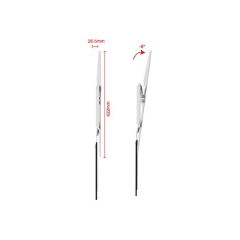 Кронштейн UniTeki TM1506W white 