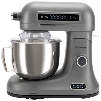  Миксер планетарный Hyundai HYM-S8551 серебристый 