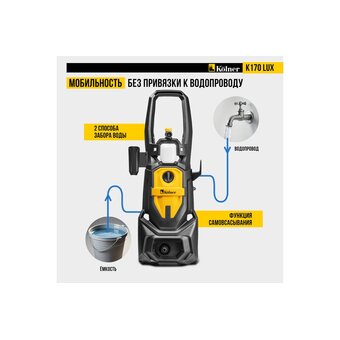  Мойка выского давления Kolner K170 Lux (8140100116) 