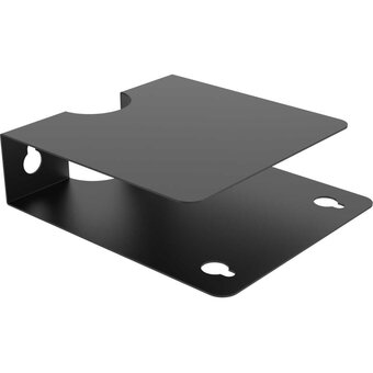  Полка металлическая на стену UniTeki DM1701B черная 