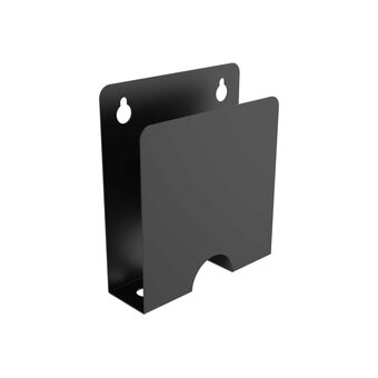  Полка металлическая на стену UniTeki DM1701B черная 