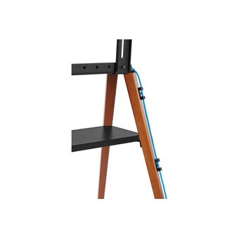  Подставка для телевизора Cactus CS-ST3645BKWN черный/орех 
