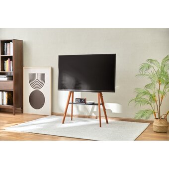  Подставка для телевизора Cactus CS-ST3645BKWN черный/орех 