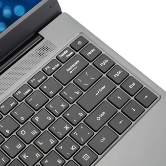  Ноутбук IRU Tactio 14RLH (2084815) Ryzen 5 7430U 16Gb SSD512Gb AMD Radeon Graphics 14" IPS FHD (1920x1080) Windows 11 Pro 64 grey WiFi BT Cam 4000mAh 
