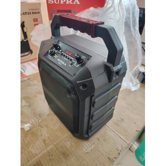  УЦ Минисистема Supra SMB-510 черный (плохая упаковка, пропайка main board) 