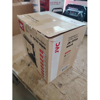  УЦ Кофеварка JVC JK-CF33 black (плохая упаковка, б/у, нет документации, прочистка системы) 