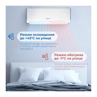 Сплит-система Vitek VT-2504 белый 