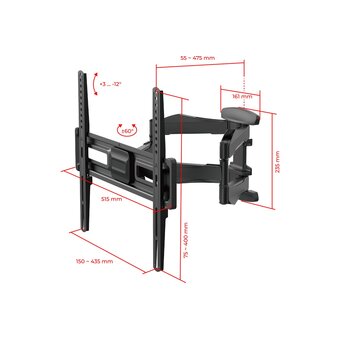  Кронштейн UniTeki FM1771 black 