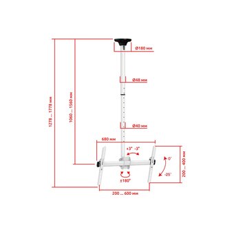  Кронштейн UniTeki LCD4246W 